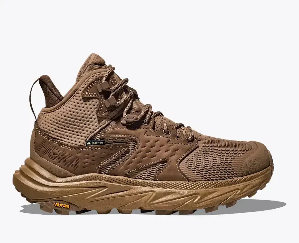 HOKA Anacapa 2 Mid GORE-TEX Rye Bark (Women’s) - Hiking Boots & Shoes - front view