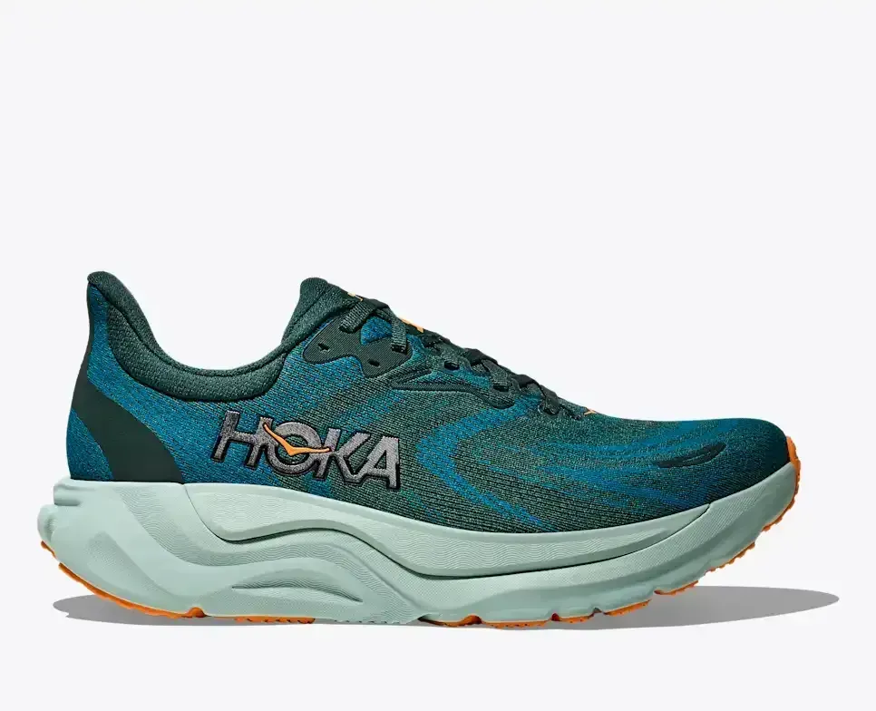 HOKA Arahi 8 Bay Leaf Tidal Wave - Men's Road Running Shoes & Trainers - front view