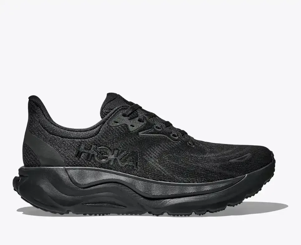 HOKA Arahi 8 Black (Women’s) - Road Running Shoes - front view