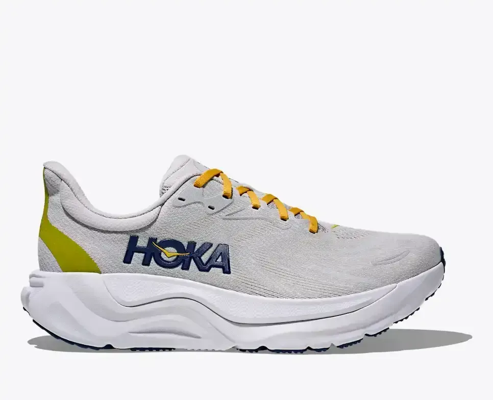 HOKA Arahi 8 Stardust Cosmic Grey - Men's Road Running Shoes & Trainers - front view