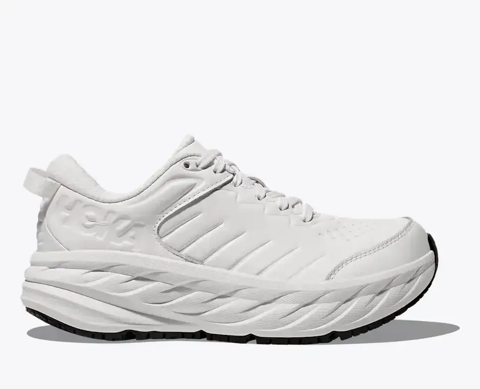HOKA Bondi SR Frost (Women’s) - Walking Shoes & Boots - front view