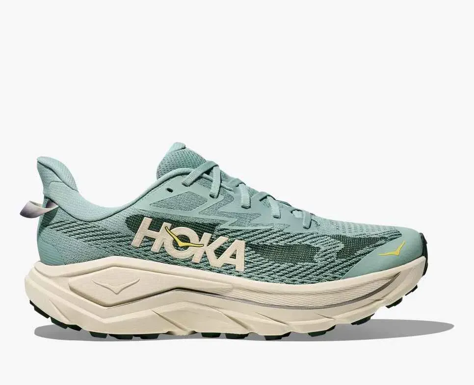 HOKA Challenger 8 Jade Truffle Salt - Men's Running Shoes & Trainers - front view