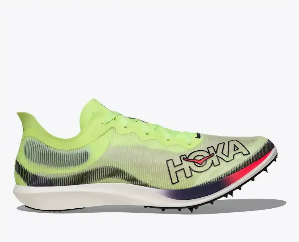 HOKA Cielo FlyX Elite Neon Yuzu Squid Ink - Men's Running Shoes & Trainers - front view