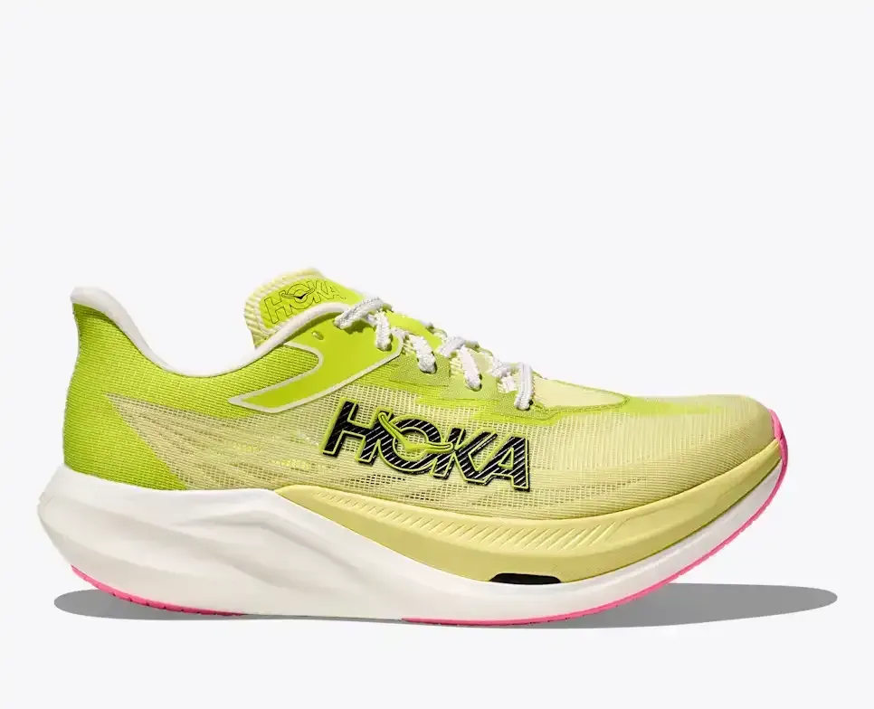 HOKA Cielo Rocket X 3 Sunlight Neon Hoka Citrus - Men's Road Running Shoes & Trainers - front view
