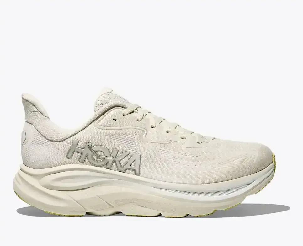 HOKA Clifton 10 Truffle Salt White - Clifton 10 - front view