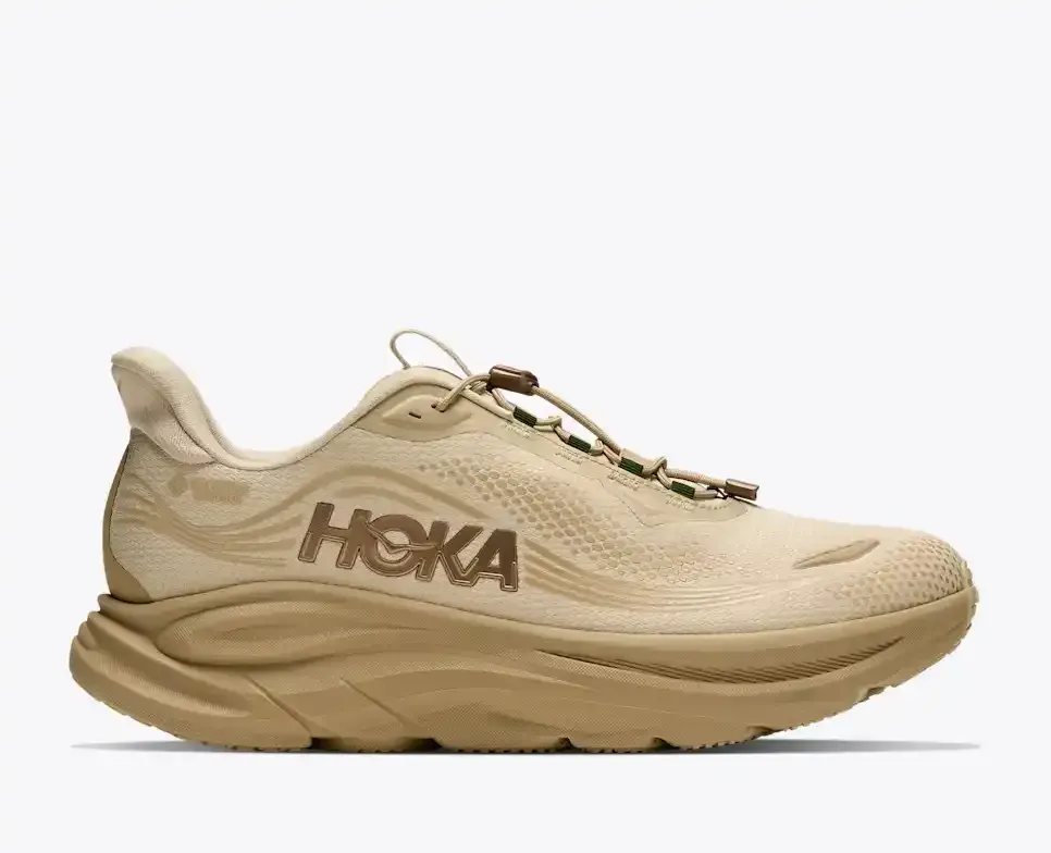 HOKA Clifton 11 GORE-TEX® Barley Flour - Men's Road Running Shoes & Trainers - front view