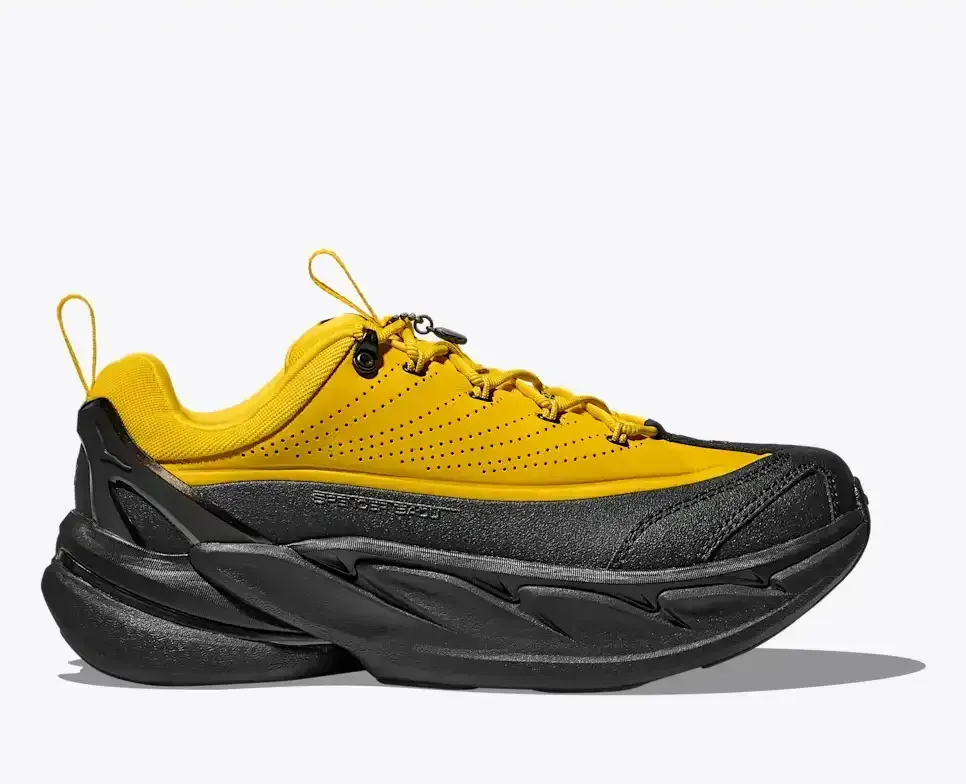 HOKA Elevon X Spencer Badu Zest Black - Men's Running Shoes & Trainers - front view