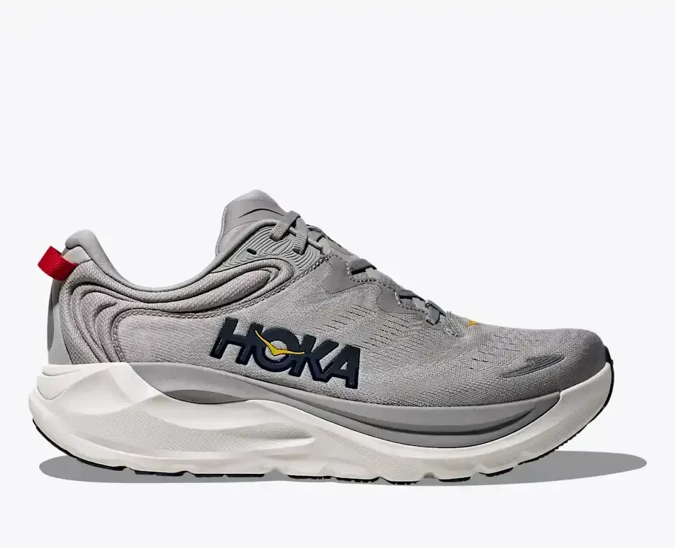 HOKA Gaviota 6 Stellar Grey Stardust - Men's Road Running Shoes & Trainers - front view