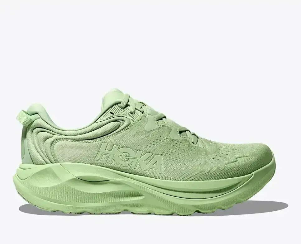 HOKA Gaviota 6 Vintage Green - Men's Road Running Shoes & Trainers - front view