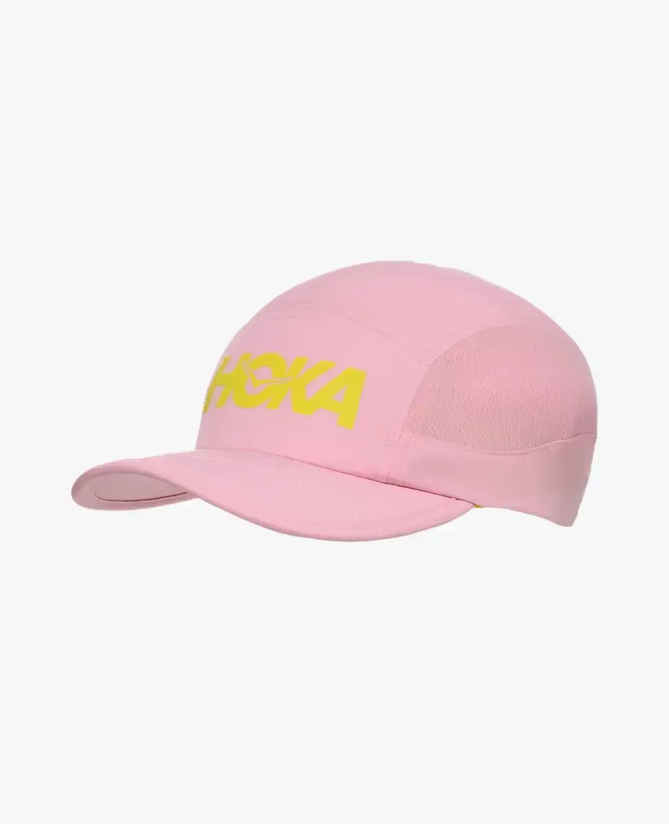 HOKA Hoka Run Hat Bubble Gum - Men's Best Selling HOKA Running Shoes - front view