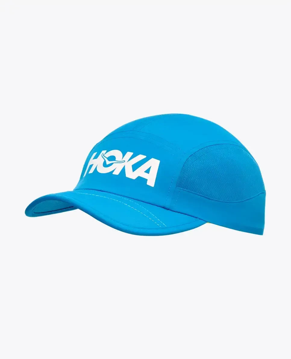 HOKA Hoka Run Hat Hoka Blue - Men's HOKA Exclusives - front view