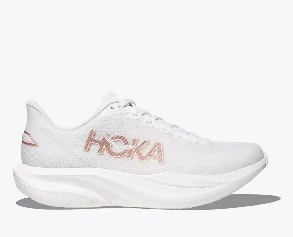 HOKA Mach 7 Frost Rose Gold (Women’s) - Road Running Shoes - front view