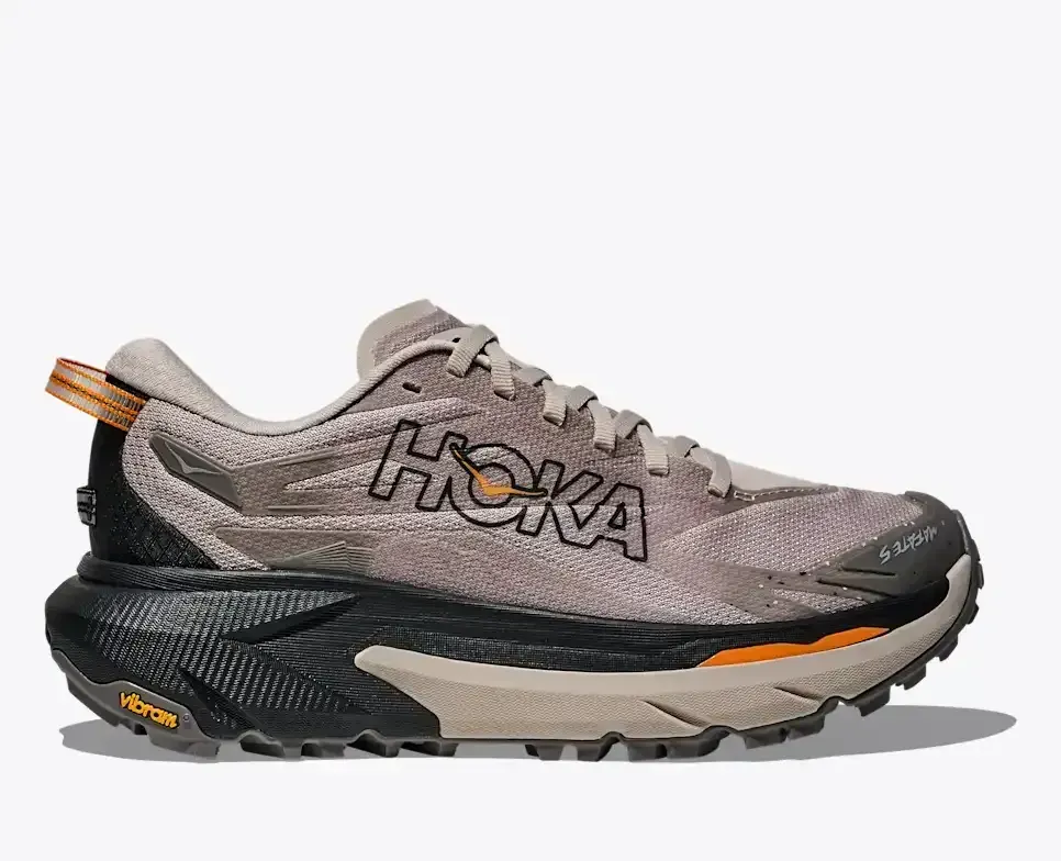 HOKA Mafate 5 Putty Black (Women’s) - Hiking Boots & Shoes - front view