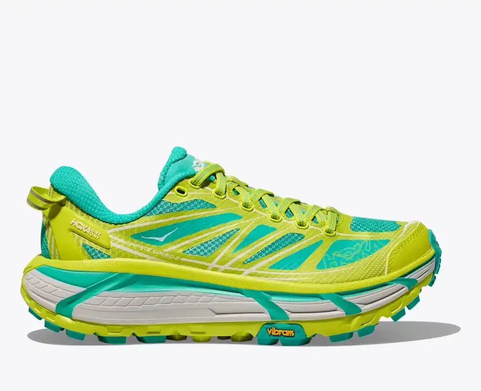 HOKA Mafate Speed 2 Citrus Electric - Men's Road Running Shoes & Trainers - front view