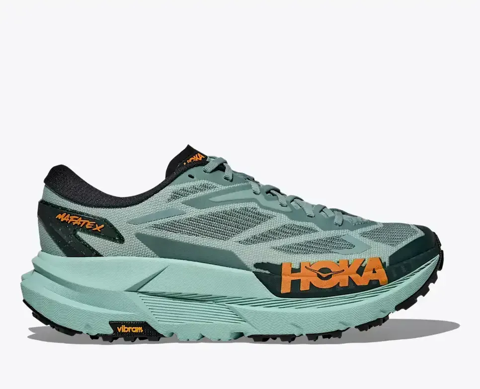 HOKA Mafate X Sage Rosemary - Men's Running Shoes & Trainers - front view