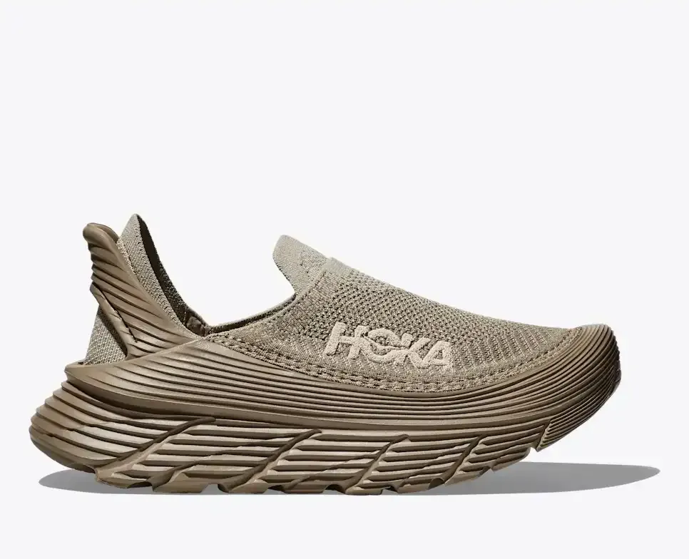HOKA Restore TC Dune Oxford Tan - Men's Running Shoes & Trainers - front view