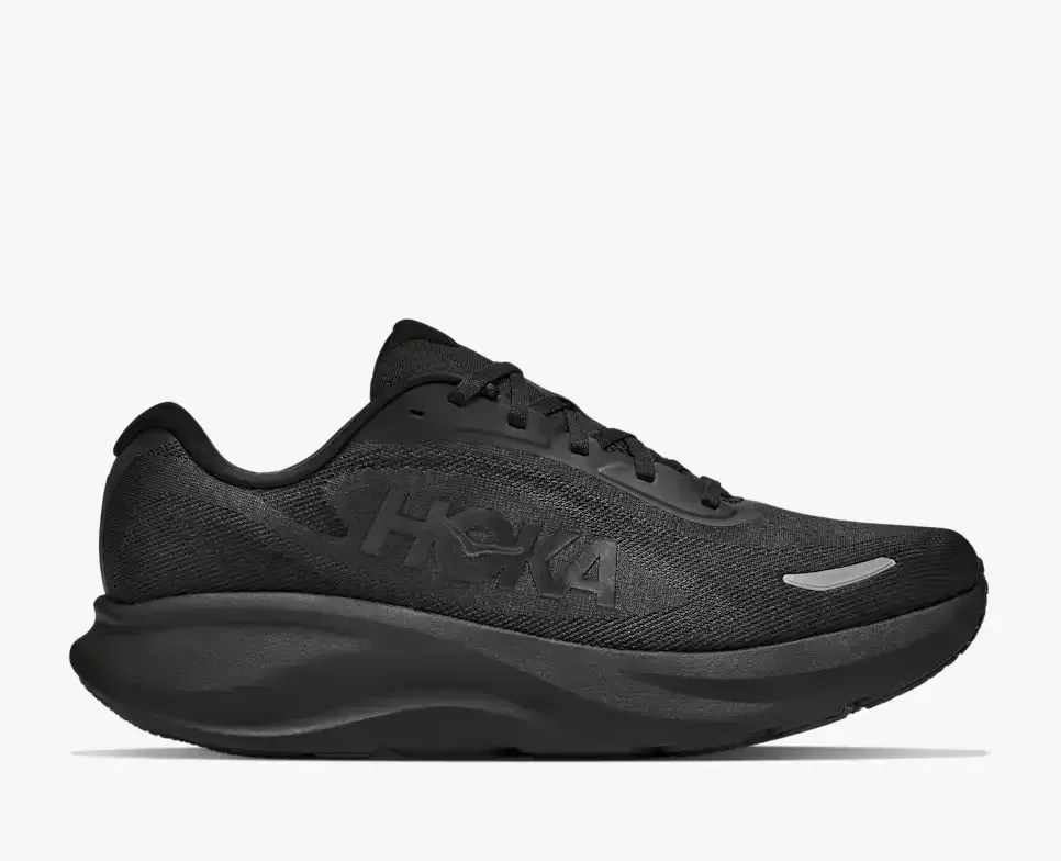 HOKA Rincon 5 Black (Women’s) - Road Running Shoes - front view