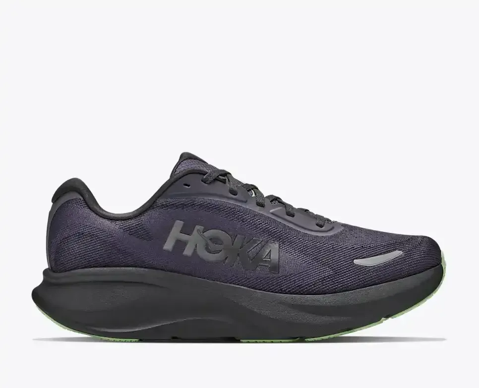 HOKA Rincon 5 Squid Ink Carbon Black - Men's Road Running Shoes & Trainers - front view