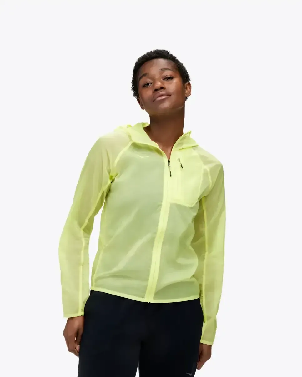 HOKA Skyflow Jacket Citrus Glow (Women’s) - Women's Products - front view