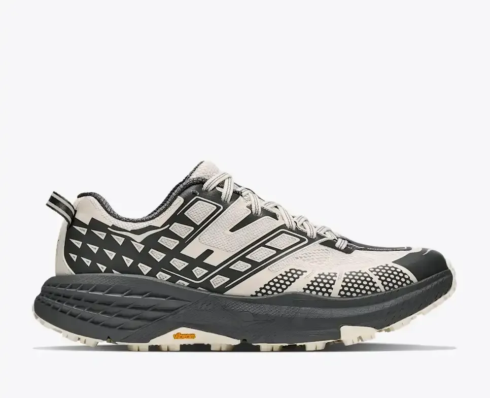 HOKA Speedgoat 2 Alabaster Outer Orbit - Men's Running Shoes & Trainers - front view
