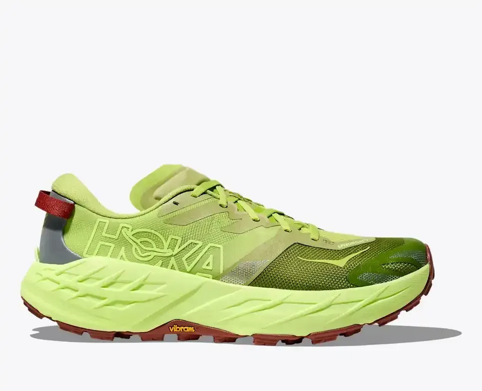 HOKA Speedgoat 7 Kiwi Neon Yuzu - Men's Running Shoes & Trainers - front view