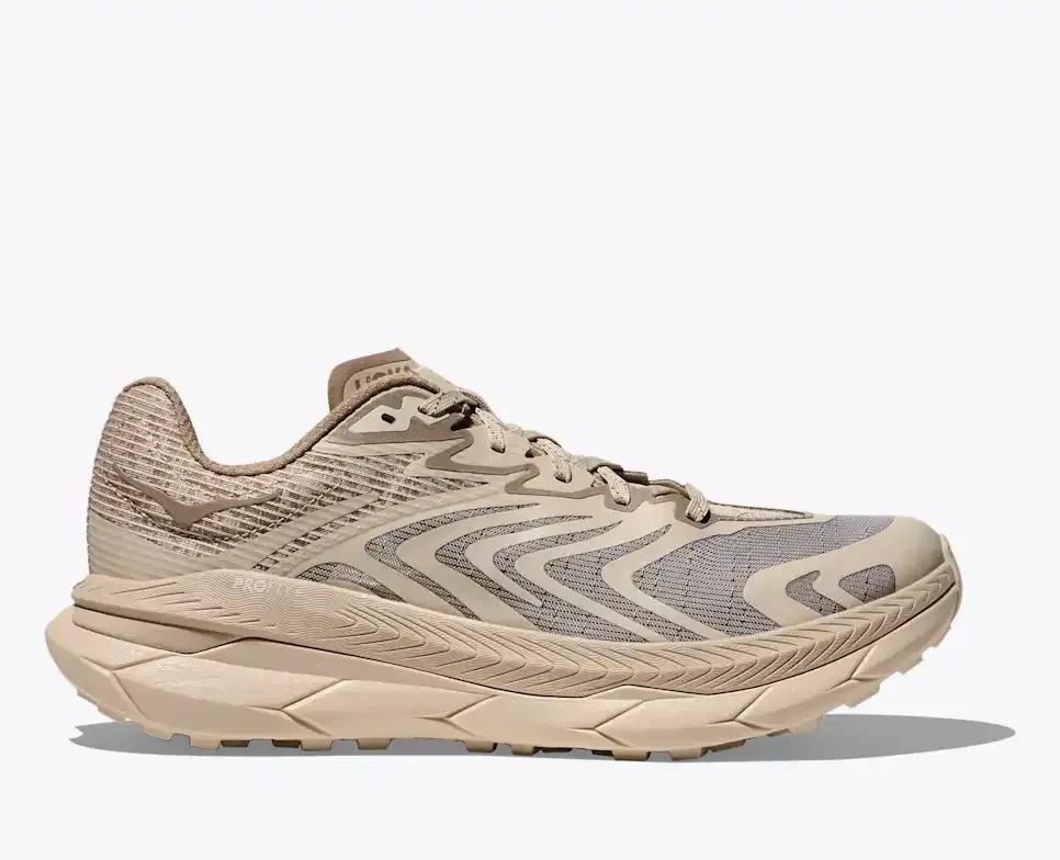 HOKA Stealth/Tech Tecton X 2 Oatmeal - Men's Running Shoes & Trainers - front view