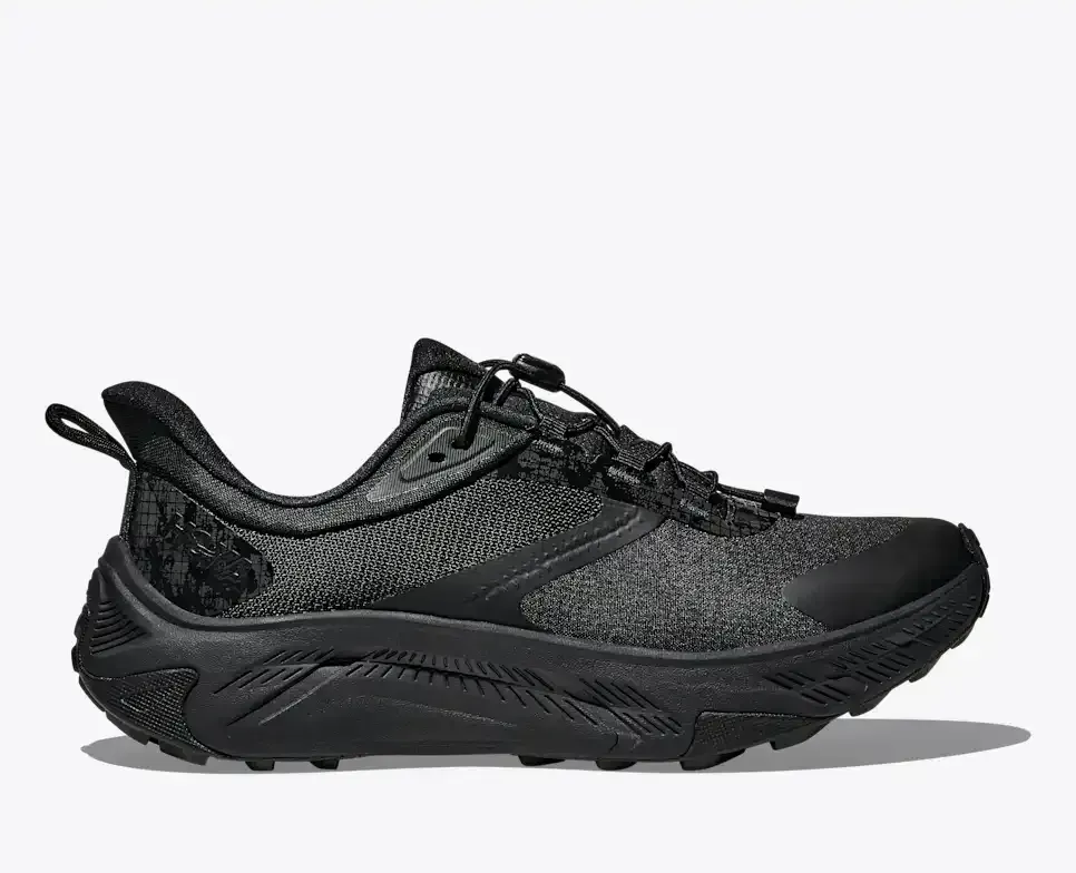 HOKA Transport 2 Black (Women’s) - Hiking Boots & Shoes - front view
