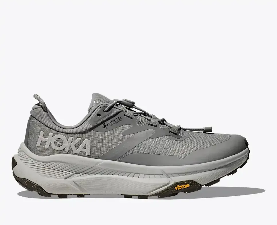 HOKA Transport GORE-TEX Galactic Grey Stardust - Men's Running Shoes & Trainers - front view