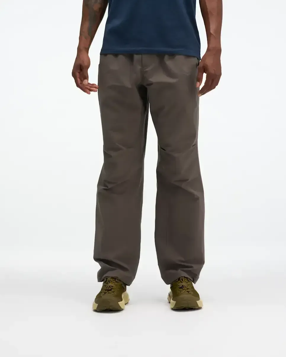 HOKA Woodland Hike Pant Cliff Grey - Men's HOKA Exclusives - front view