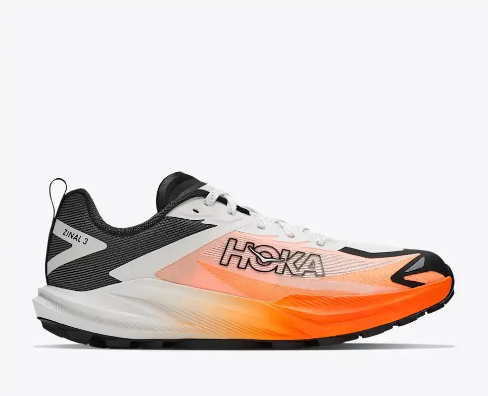 HOKA Zinal 3 Squid Ink Neon Yuzu (Women’s) - Trail Running Shoes - front view
